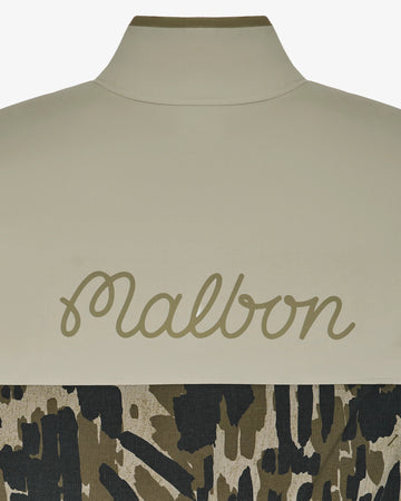 Malbon Golf Tour Divot Camo Sherpa Jacket