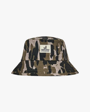 Malbon Golf Tour Divot Camo Bucket Hat