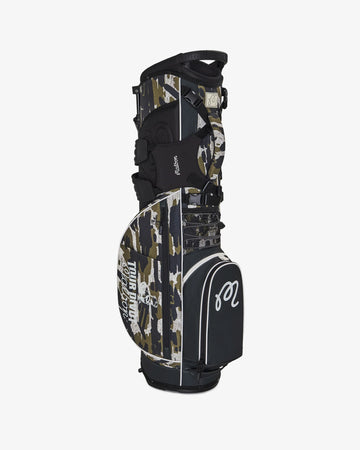Malbon Golf Tour Divot Camo Walking Bag