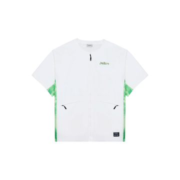 Malbon Golf Grateful Dead Underwood Windshirt - White