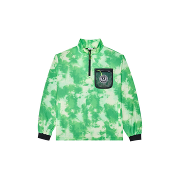Malbon Golf Grateful Dead Cascade Windshirt - Green Tie Dye