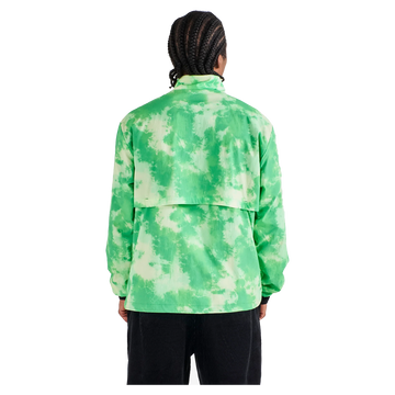 Malbon Golf Grateful Dead Cascade Windshirt - Green Tie Dye