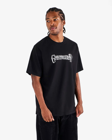 Malbon Golf Grateful Bermuda Tee - Black