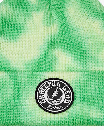 Malbon Golf Grateful Dead Stealie Beanie - Green