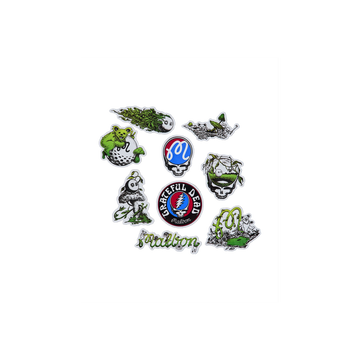 Malbon Golf Grateful Dead Sticker Pack - Multi