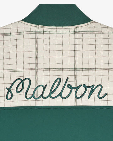 Malbon Golf Spruce Quarter Zip - Green