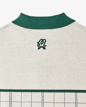 Malbon Golf Bennet Paid Sweater - Ivory