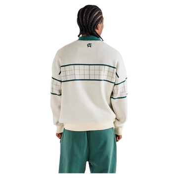 Malbon Golf Bennet Paid Sweater - Ivory