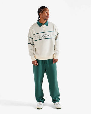 Malbon Golf Bennet Paid Sweater - Ivory