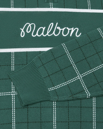 Malbon Golf Bennet Paid Sweater - Green