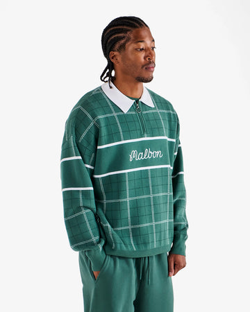 Malbon Golf Bennet Paid Sweater - Green