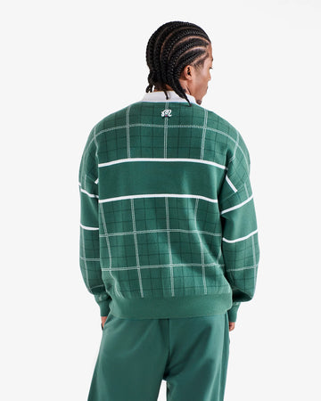 Malbon Golf Bennet Paid Sweater - Green