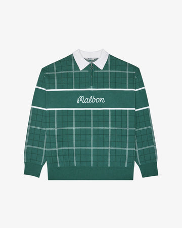 Malbon Golf Bennet Paid Sweater - Green