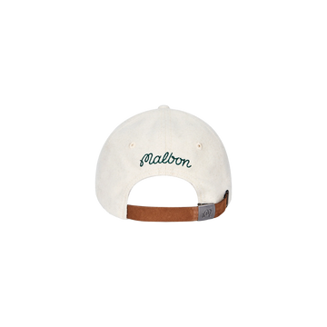 Malbon Golf Mistleflow Dad Hat - Ivory