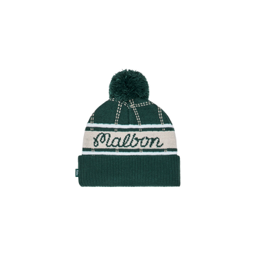 Malbon Golf Holden Pom Pom Beanie - Green