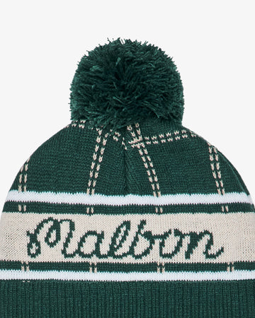 Malbon Golf Holden Pom Pom Beanie - Green