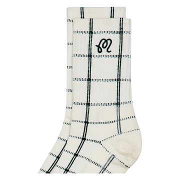 Malbon Golf Holden Sock - Ivory