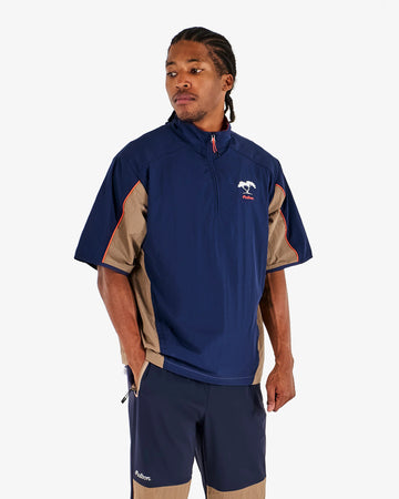 Malbon Golf Torrey Pines Windshirt - Navy