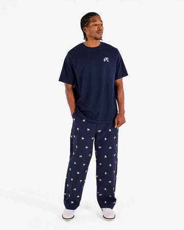 Malbon Golf Torrey Pines Pant - Blue
