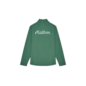 Malbon Performance Raglan Quarter Zip - Forest