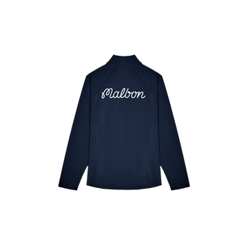 Malbon Performance Raglan Quarter Zip - Navy