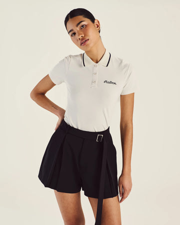 Malbon Paloma Polo - White