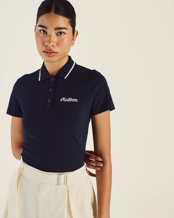 Malbon Paloma Polo - Navy
