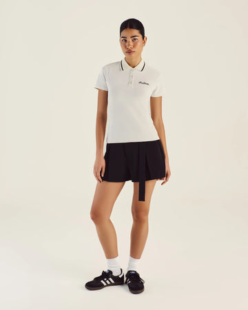 Malbon Paloma Polo - White