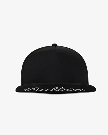 Malbon Golf x Jesper Parnevik 5 Panel Hat - Black – Bisque Golf Malbon Golf x Jesper Parnevik 5 Panel Hat - Black – Bisque Golf