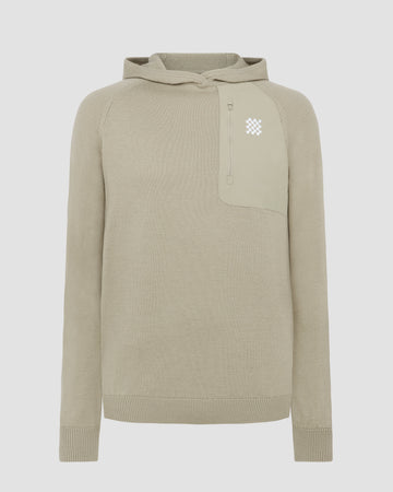 Manors Golf Merino Tech Hoodie Dune