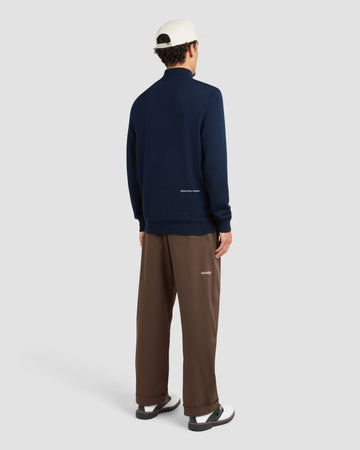 Manors Golf Merino Windbreaker - Midnight