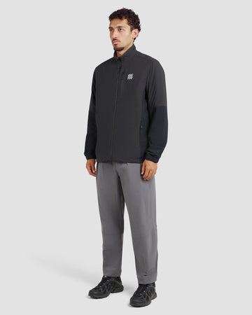 Manors Golf Insulated Course Jacket - Black