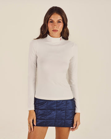 Malbon Rally Mockneck - Sugar Swizzle 4