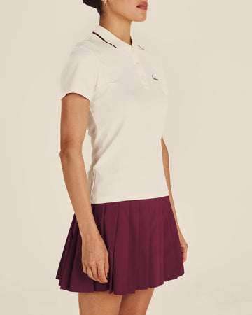 Malbon Golf Paloma Polo - Canvas
