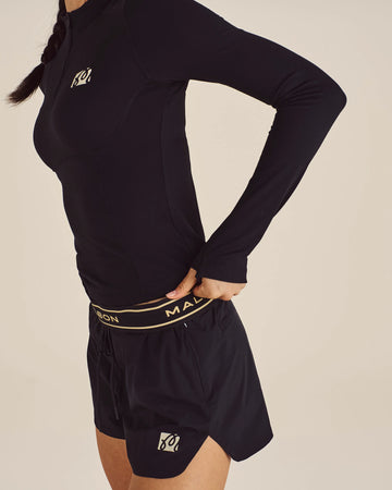 Malbon Dani Mid Layer - Black