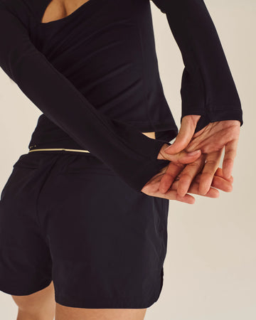 Malbon Dani Mid Layer - Black