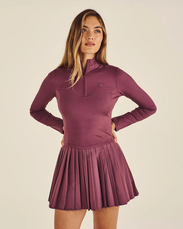 Malbon Camila Mid Layer - Plum Wine