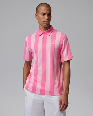 Jordan Sport Men's Dri-FIT Printed Golf Polo - Pink
