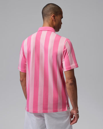 Jordan Sport Men's Dri-FIT Printed Golf Polo - Pink