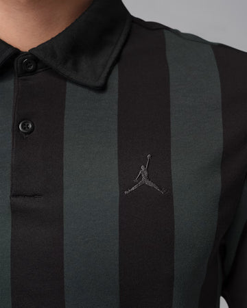 Jordan Sport Men's Dri-FIT Printed Golf Polo - Black/Grey