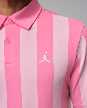 Jordan Sport Men's Dri-FIT Printed Golf Polo - Pink