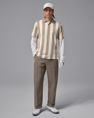 Jordan Sport Men's Dri-FIT Printed Golf Polo - Khaki/White