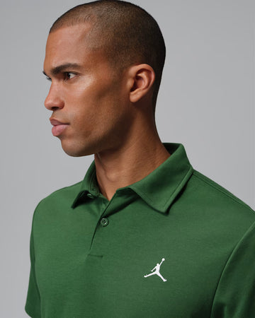 Jordan Sport Men's Dri-FIT Golf Polo - Forest Green