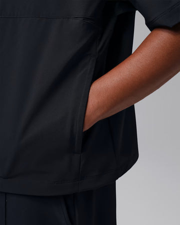 Jordan Men's Dri-FIT Golf Wind Top - Black/ Black/ Black