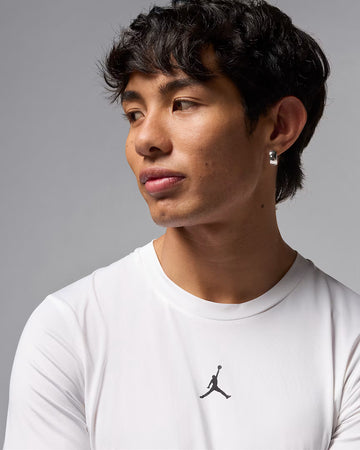 Jordan Sport Men's Dri-FIT Long-Sleeve Base Layer Top - White