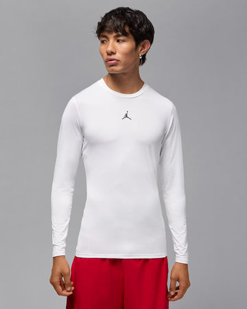 Jordan Sport Men's Dri-FIT Long-Sleeve Base Layer Top - White