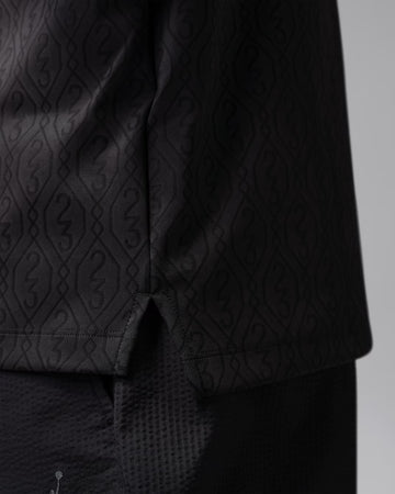 Jordan Sport Men's Golf Jacquard Polo - Black