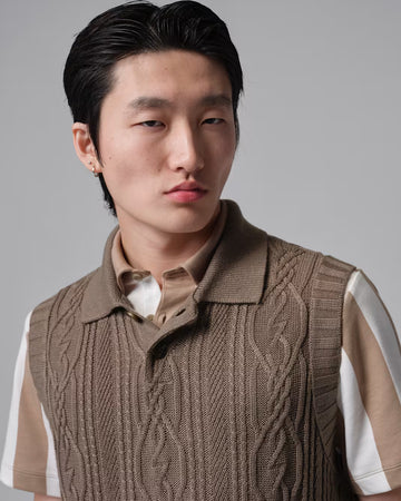 Jordan Sport Men's Golf Sweater Vest - Grey