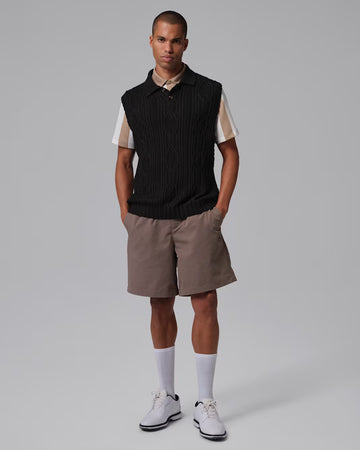 Jordan Sport Men's Golf Sweater Vest -Black