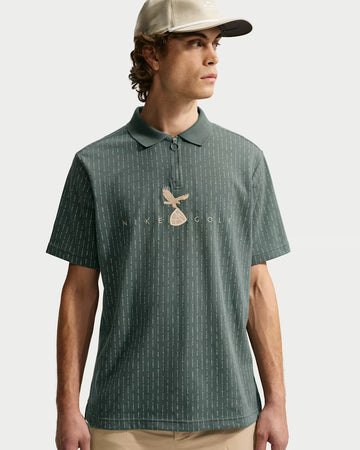 Nike Fairway Fresh Men's Dri-FIT Loose Golf Polo - Camo Green/Jade Horizon/Limestone